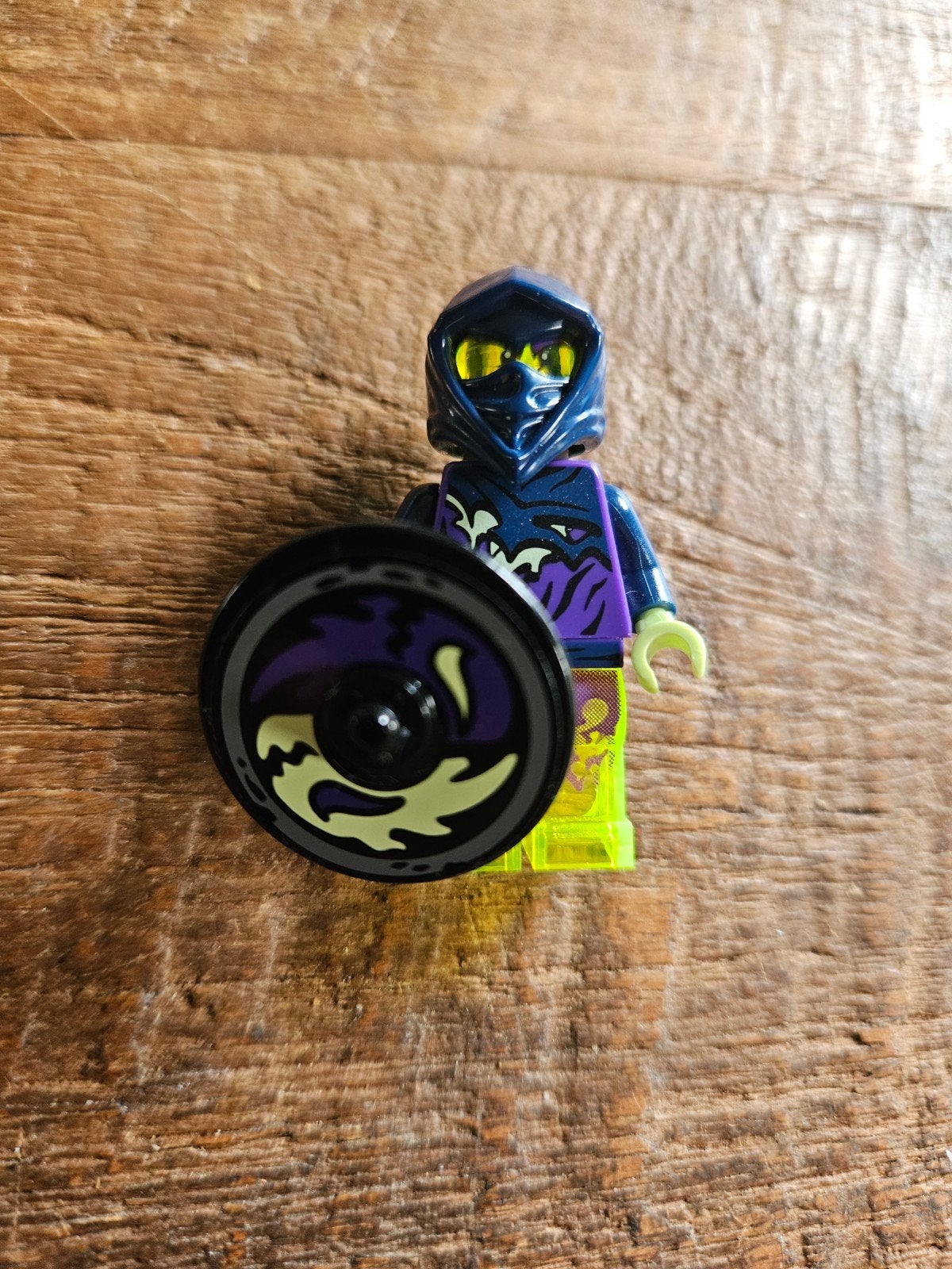 LEGO Ninjago "Ghost Ninja" minifiguur (Attila/Ming/Spyder), Ophalen of Verzenden, Gebruikt, Overige merken