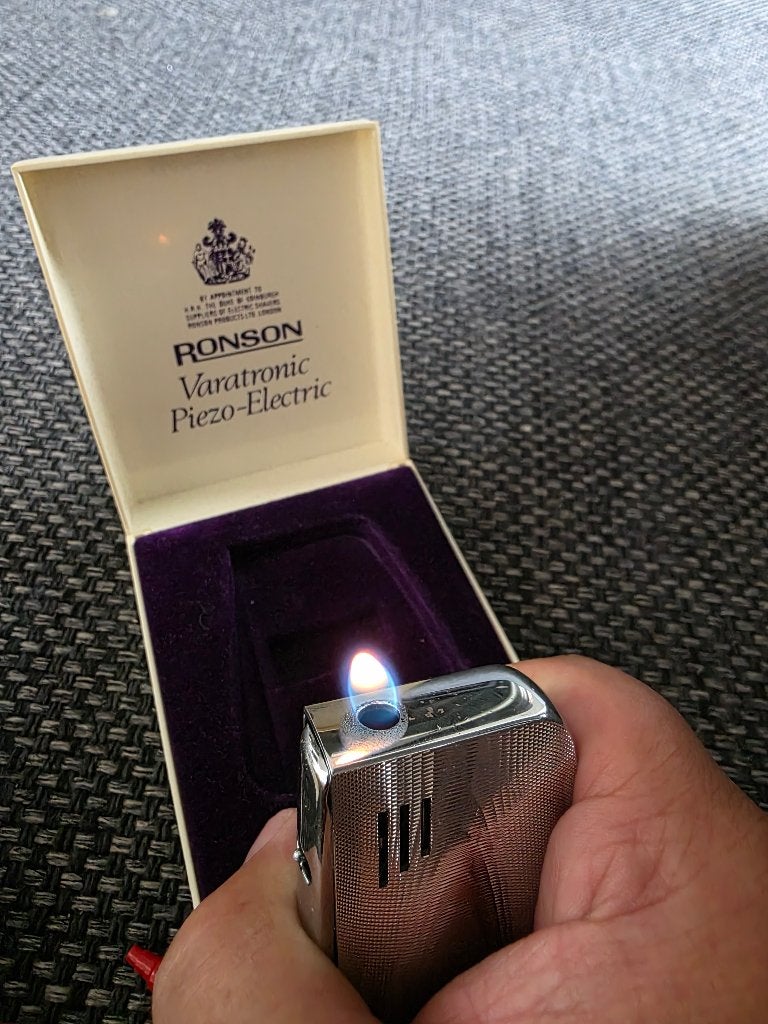 Aansteker ronson, Ophalen of Verzenden, Zo goed als nieuw, Aansteker