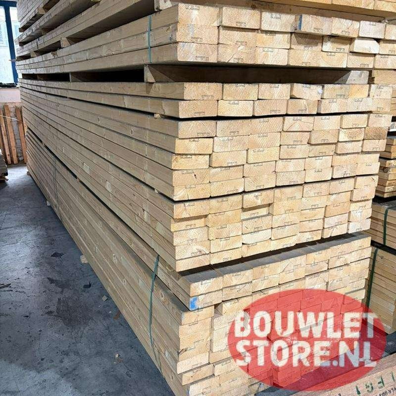 Vuren balken baddinghout | vurenhout balk | batting 63x160mm, Doe-het-zelf en Verbouw, Hout en Planken, Nieuw, Ophalen of Verzenden