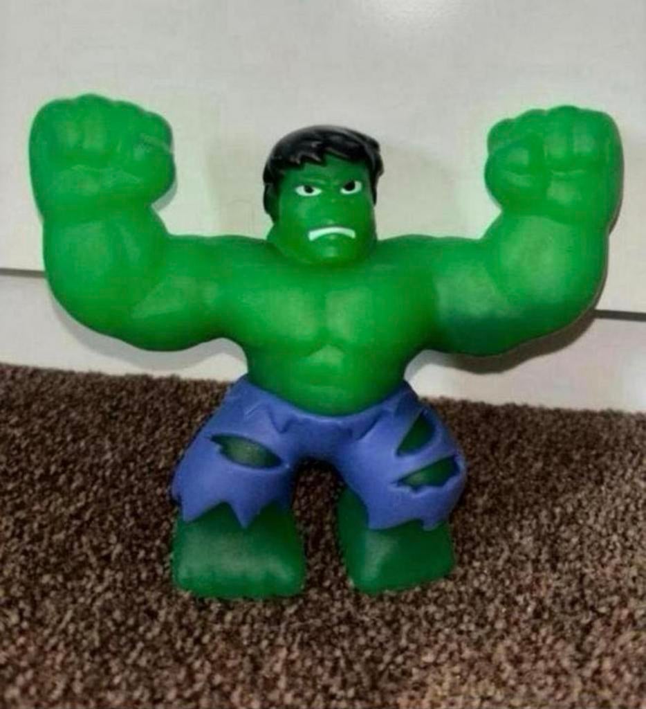 Hulk Goo Jit Zu Figuur Marvel, Ophalen of Verzenden, Zo goed als nieuw