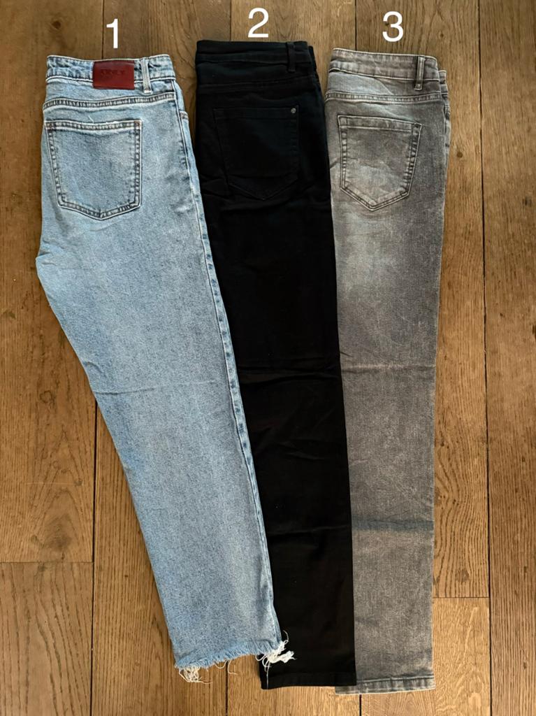 Set van 3 dames jeans, Kleding | Dames, Ophalen of Verzenden, Zo goed als nieuw, Blauw, W30 - W32 (confectie 38/40)