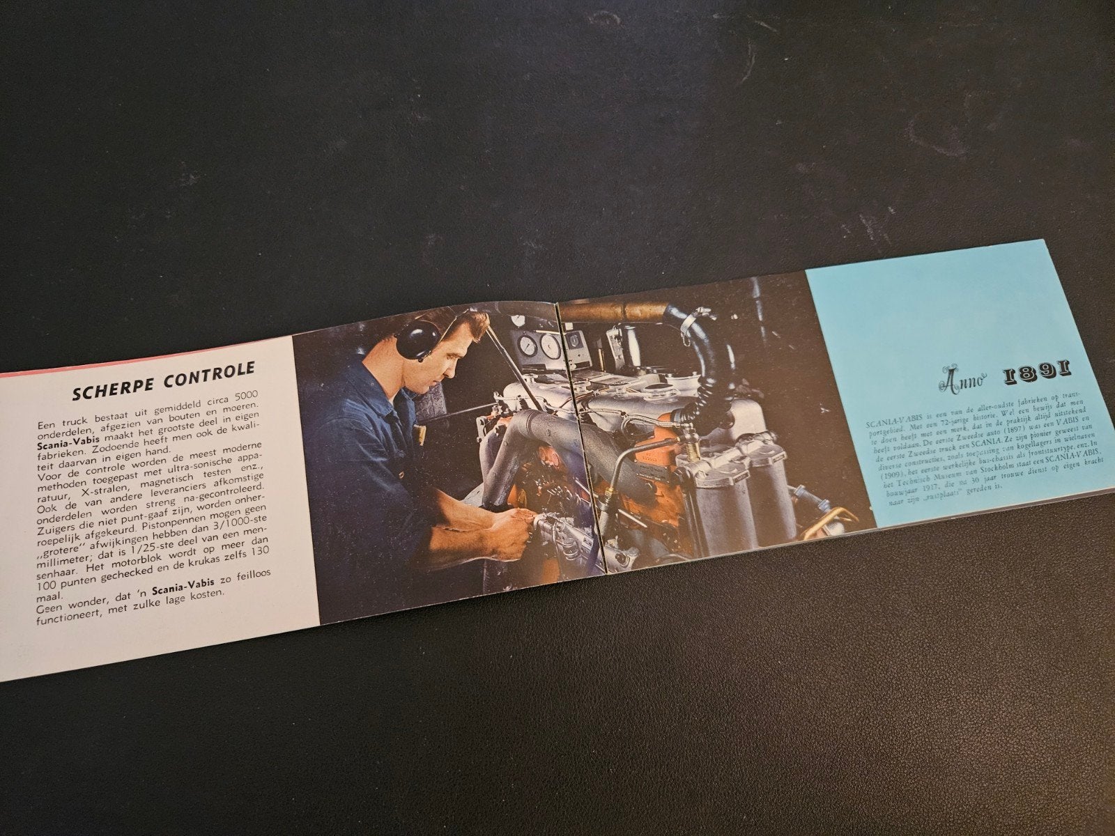 Brochure Scania - Vabis, Ophalen of Verzenden, Zo goed als nieuw, Overige merken