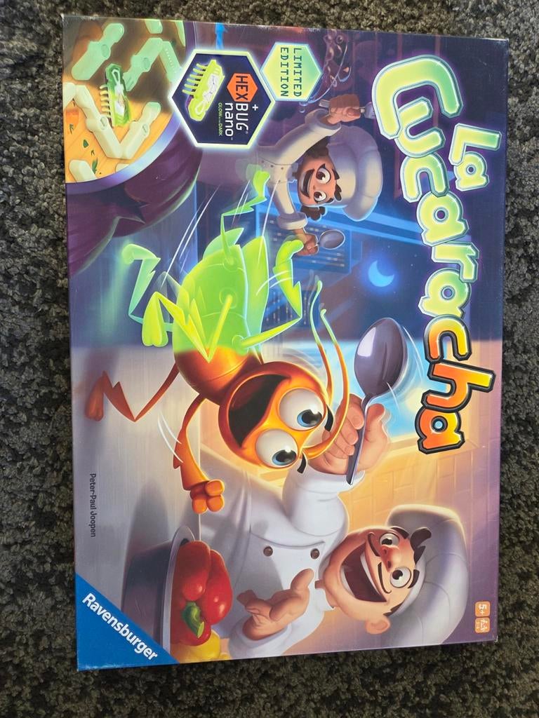 La Cucaracha Bordspel - Limited Edition met HEXBUG nano, Drie of vier spelers, Ophalen, Zo goed als nieuw, Ravensburger