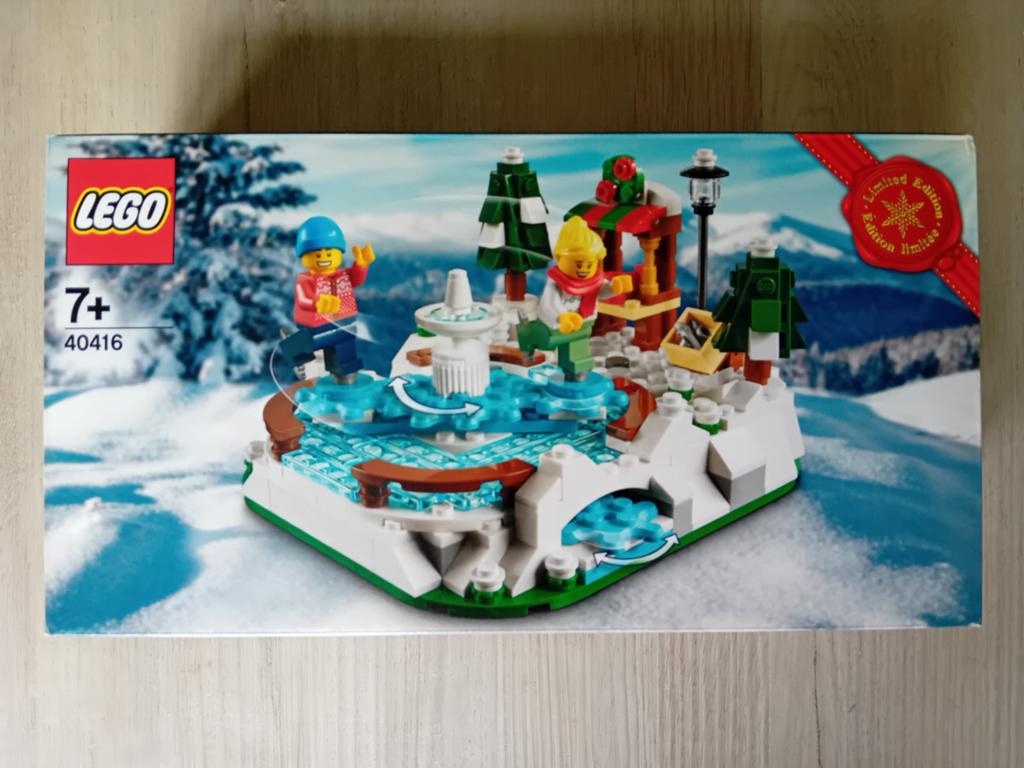 LEGO 40416 Winter Schaatsbaan Limited Edition, Overige thema's, Lego, Nieuw, Ophalen of Verzenden