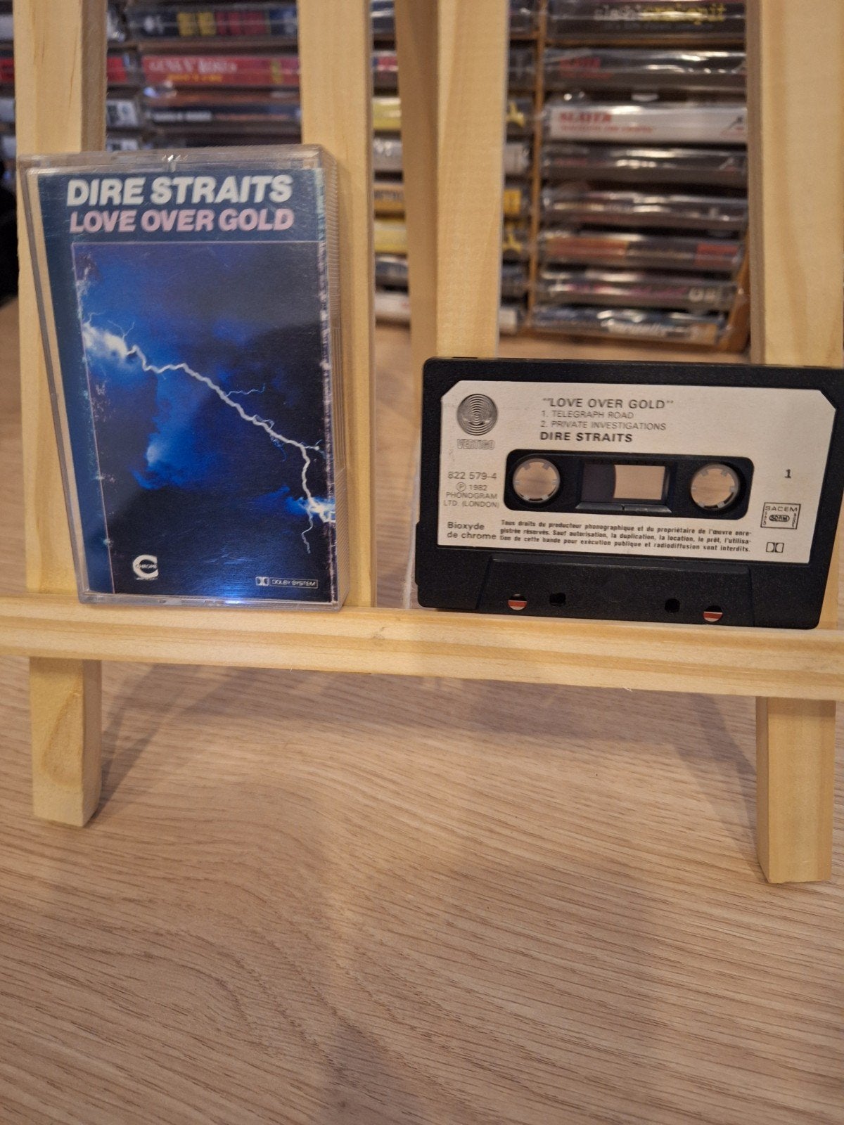 Dire Straits - Love Over Gold (Cassette), Gebruikt, 1 bandje, Ophalen of Verzenden, Origineel
