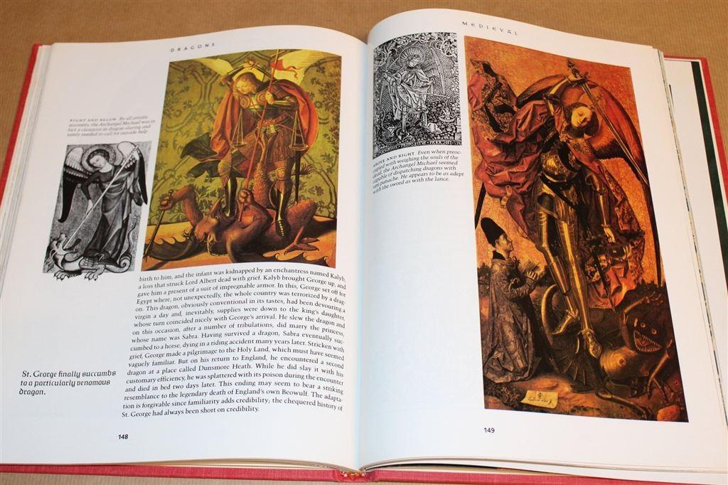 Vintage Drakenboek — Rijk Geïllustreerd, Boeken, Ophalen of Verzenden, Gelezen