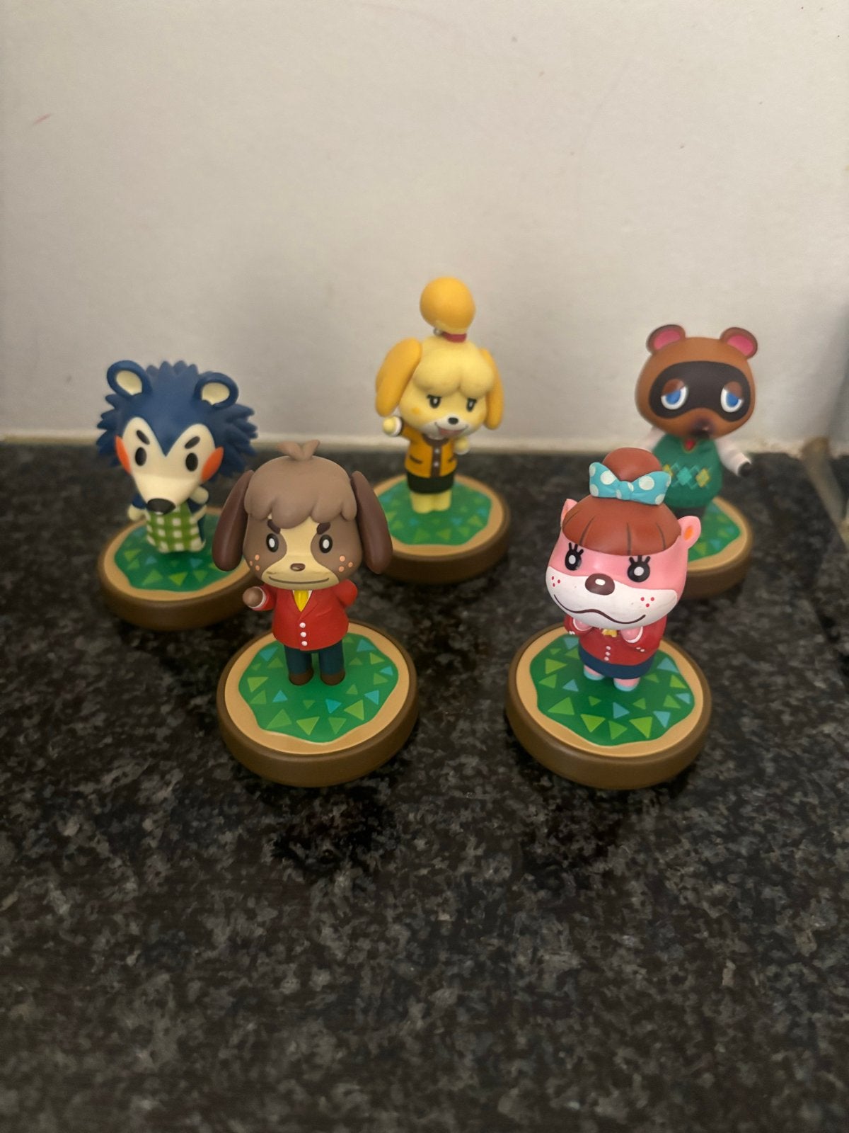 Animal Crossing Amiibo Figuren - Set van 5, Ophalen of Verzenden, Zo goed als nieuw