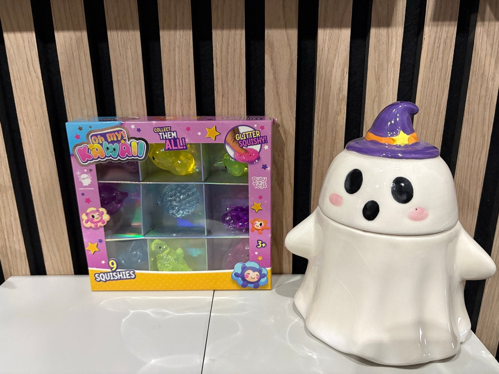 Oh My Kawaii Squishies Set - 9 stuks, Ophalen of Verzenden, Nieuw, Jongen of Meisje