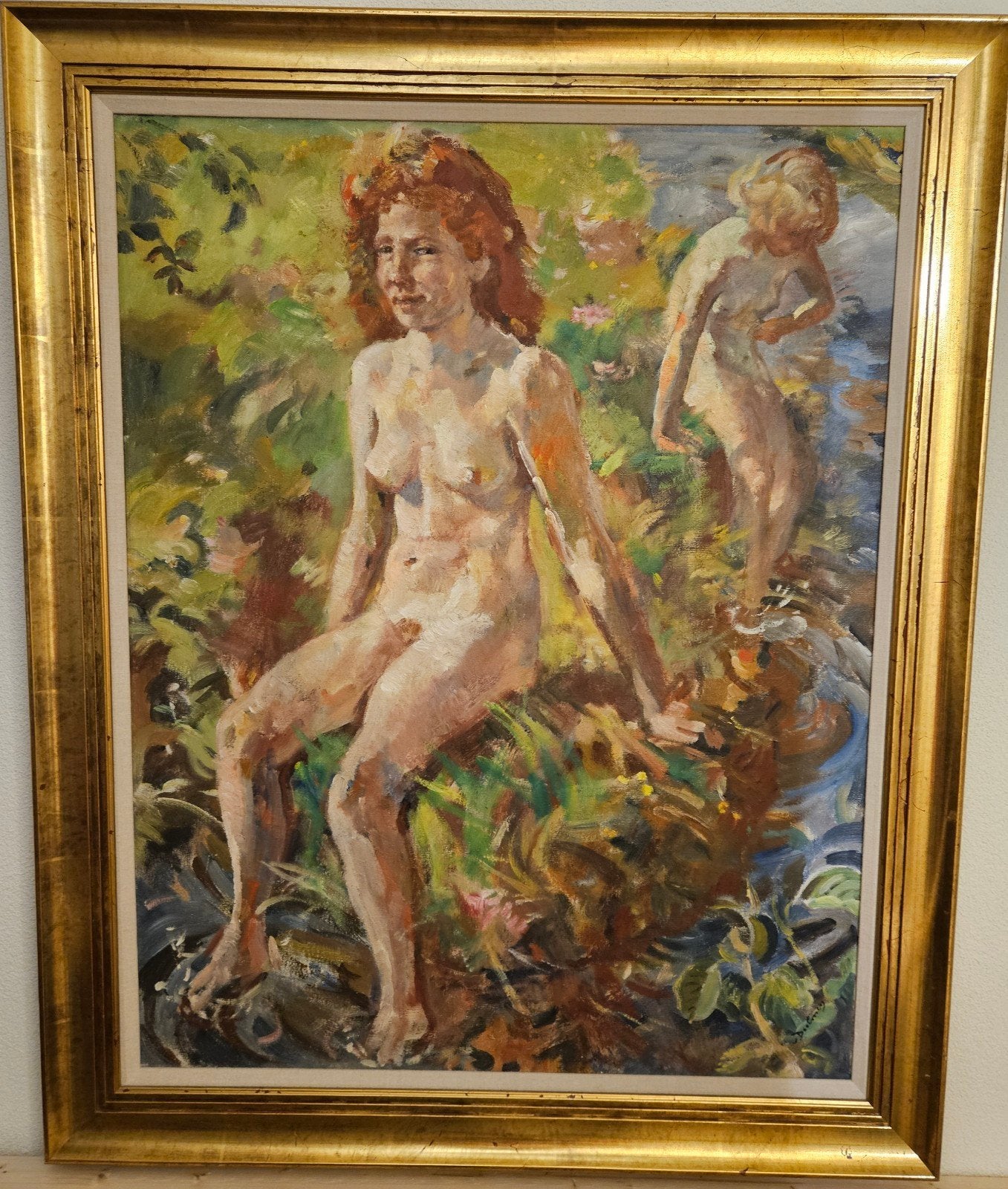 E.B. van Dulmen Krumpelman olieverfschilderij, Antiek en Kunst, Kunst | Schilderijen | Klassiek, Ophalen, Doek, Portret of Personen