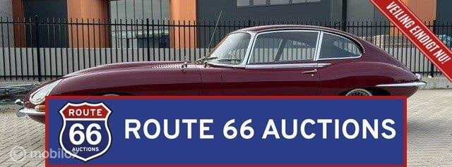 Jaguar E-Type Series 1 | 1967 | Route 66 Auctions, Auto's, Overige carrosserieën, Zwart, Bedrijf, Handgeschakeld