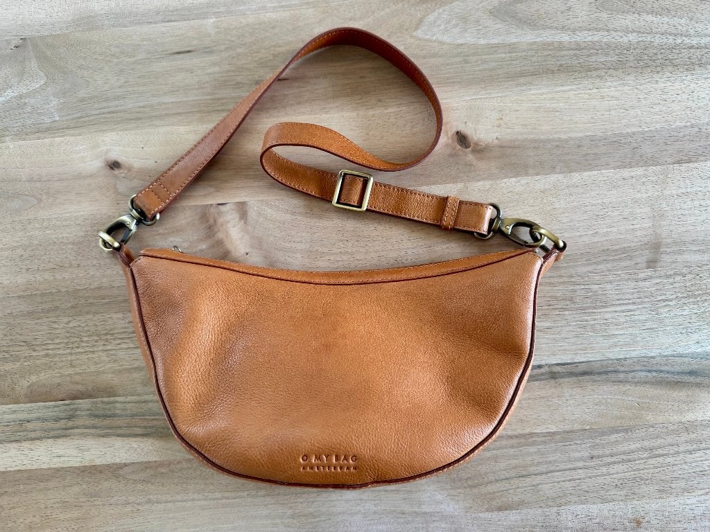 Crossbody tas O My Bag Leo Midi Wild Oak soft leather, Sieraden, Tassen en Uiterlijk, Tassen | Damestassen, Ophalen of Verzenden