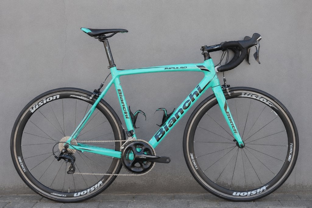Bianchi impulso - shimano 105, Gebruikt, Aluminium, Meer dan 20 versnellingen, 53 tot 57 cm