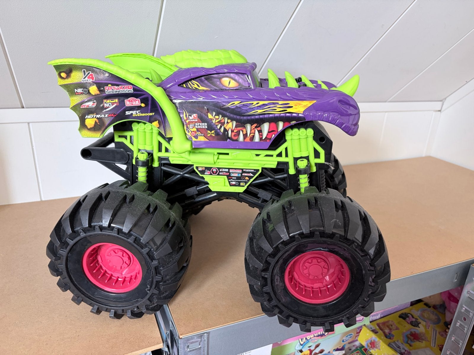 Dickie Dragon Monster Truck, Ophalen, Zo goed als nieuw