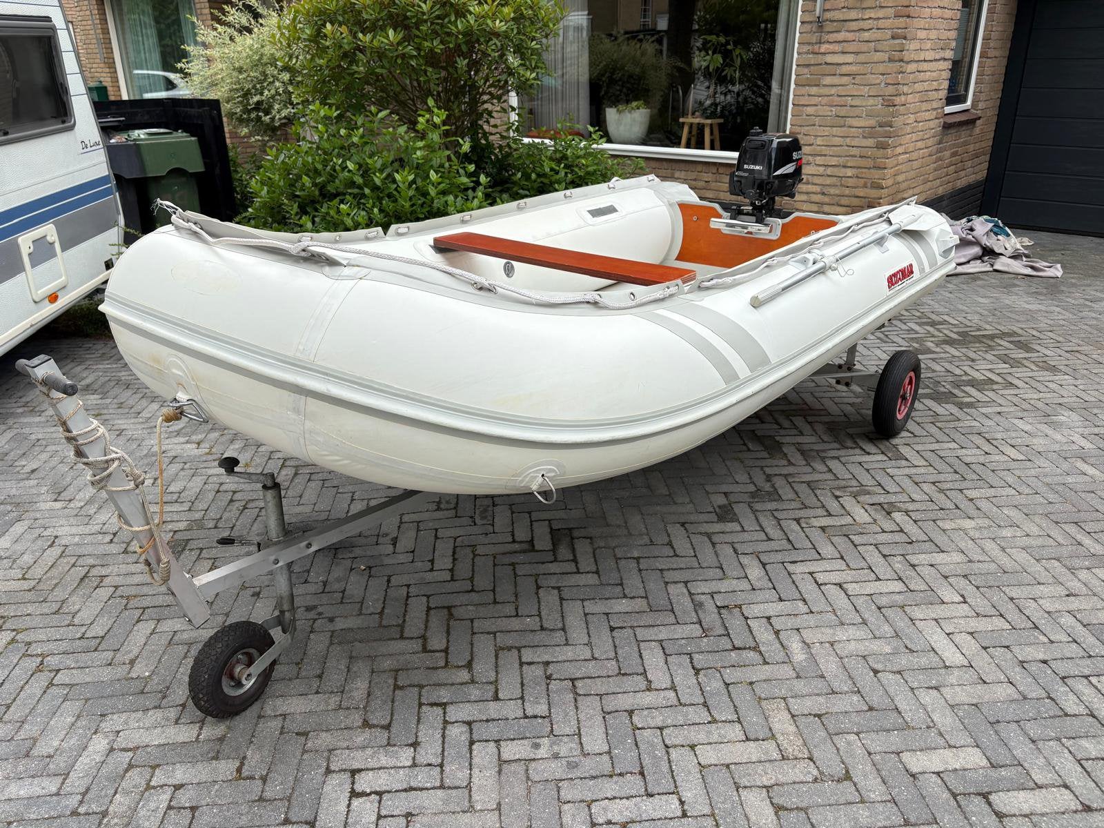Mooie Suzumar, Watersport en Boten, Rubberboten, Ophalen, Zo goed als nieuw, Suzumar