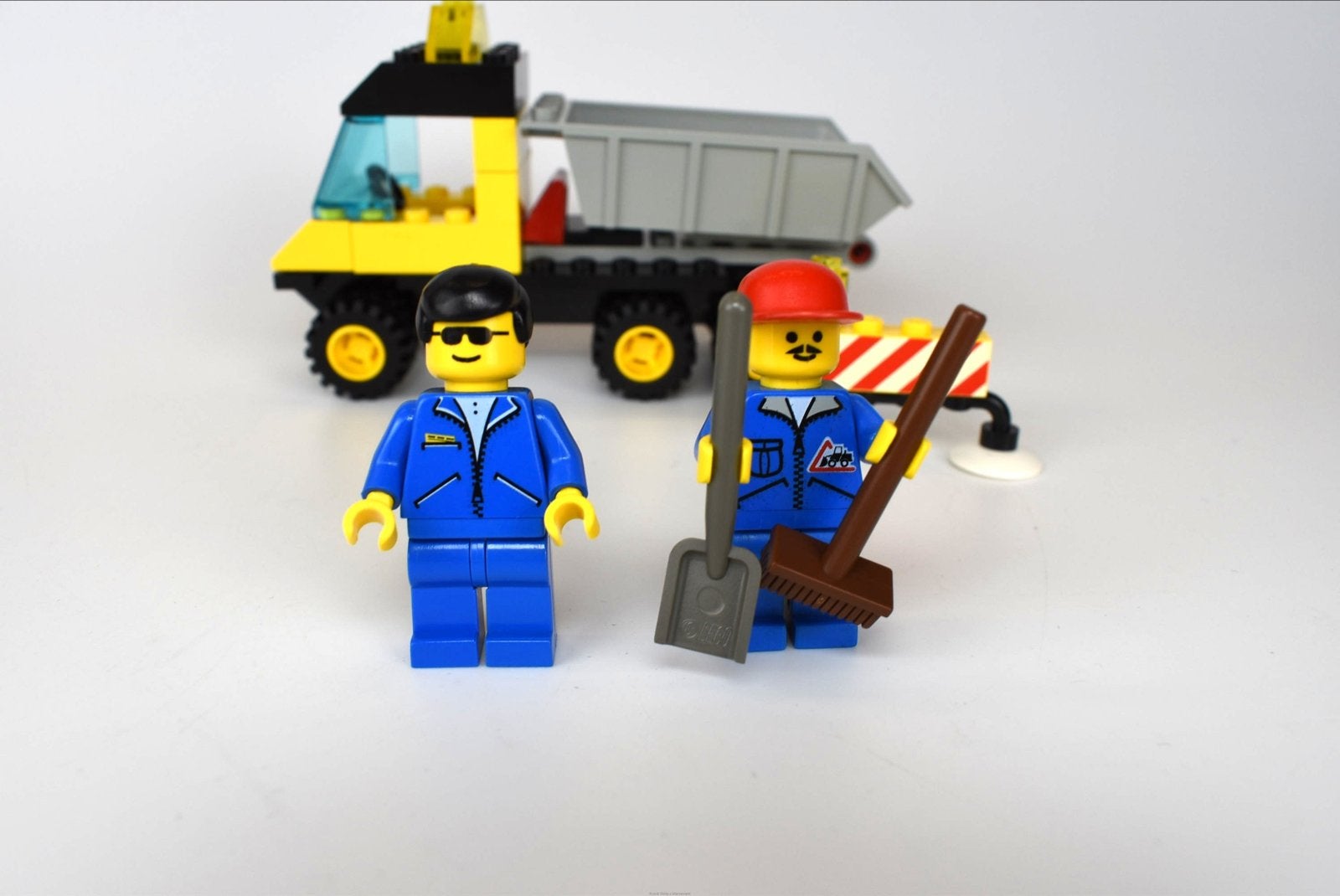 Lego System 6447: Dump Truck met 2 Minifiguren, Lego, Ophalen of Verzenden, Compleet, Complete set