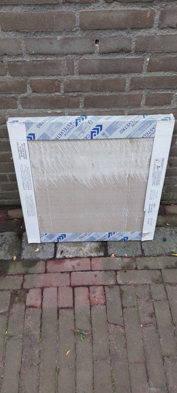 Nieuwe grijze vloertegels - 60x60 cm, Doe-het-zelf en Verbouw, Tegels, Ophalen, 60 cm of meer, Nieuw, Minder dan 5 m²