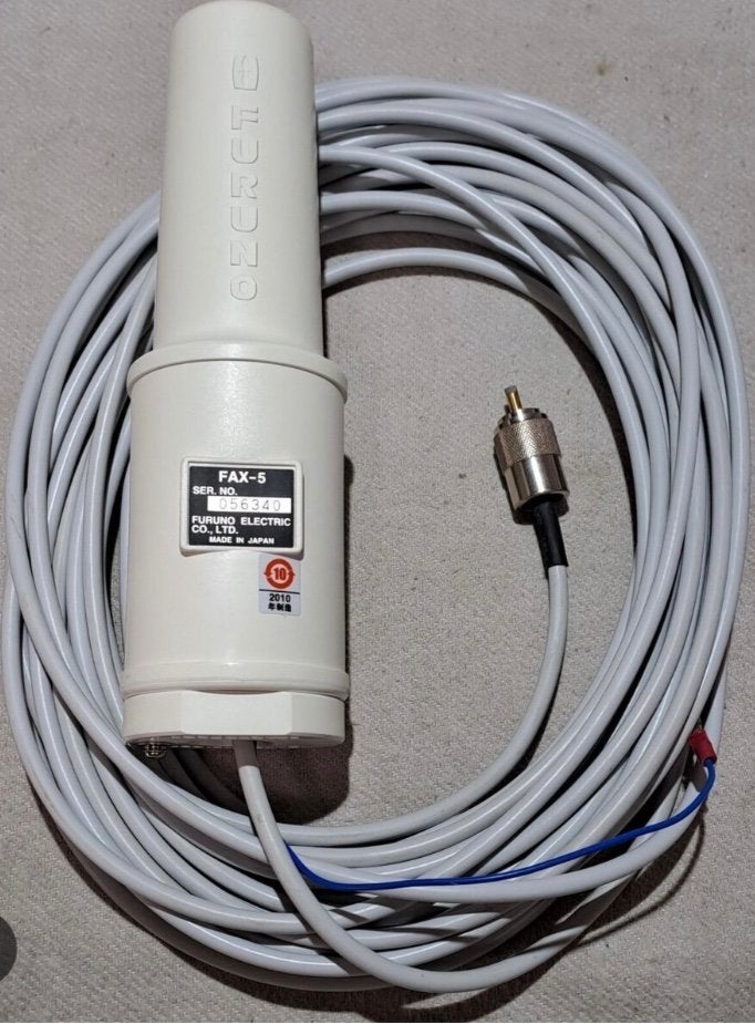 Zoek FURUNO FAX -5 met whip antenne, Verzenden, Gebruikt, Zender en Ontvanger