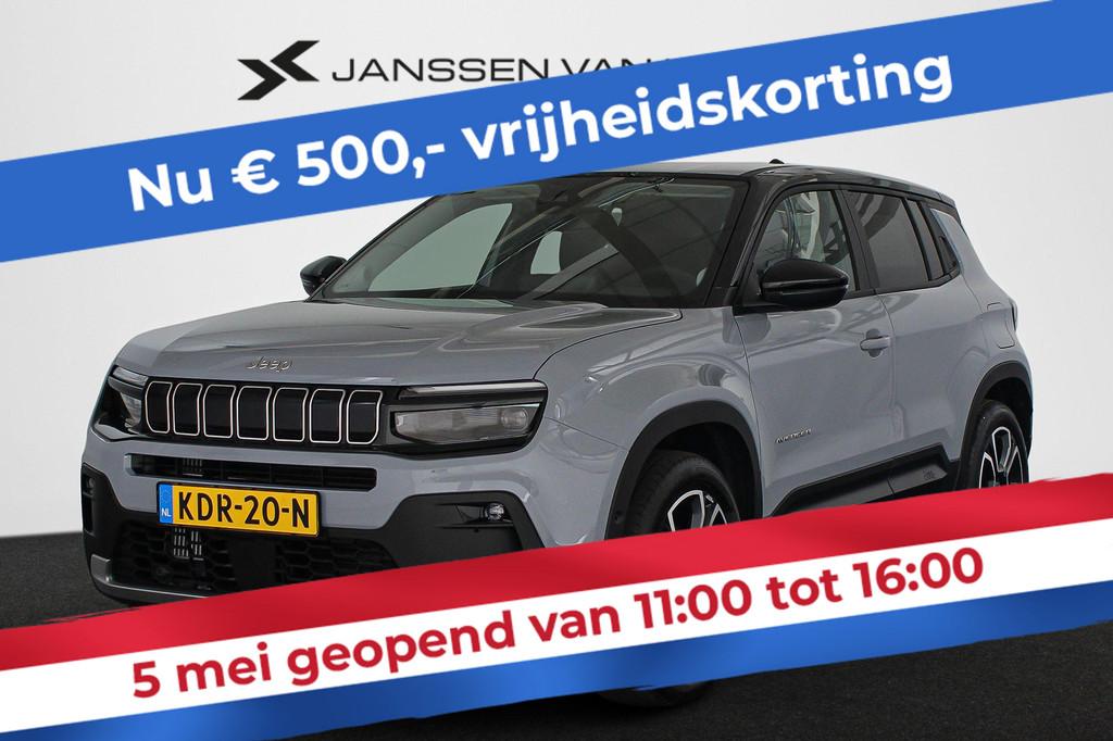 Jeep Avenger 1.2 e-Hybrid Summit Voorraad Voordeel / 2+6 jaa, Auto's, Jeep, 12 maanden, Euro 6, 1199 cc, Bedrijf