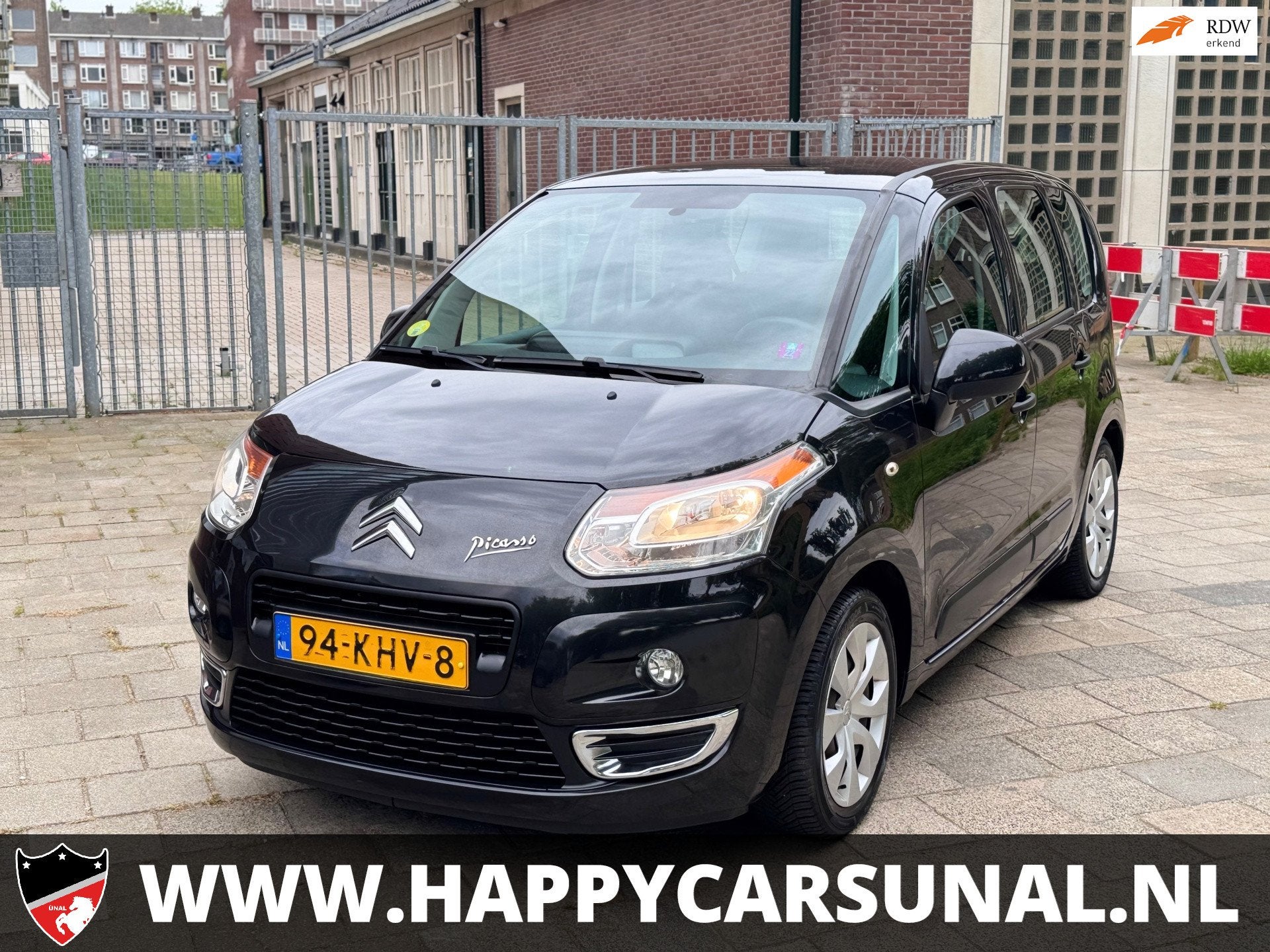 Citroen C3 Picasso 1.4 VTi Aura, AIRCO, NAP, NIEUWE APK, Voorwielaandrijving, Gebruikt, Zwart, Origineel Nederlands