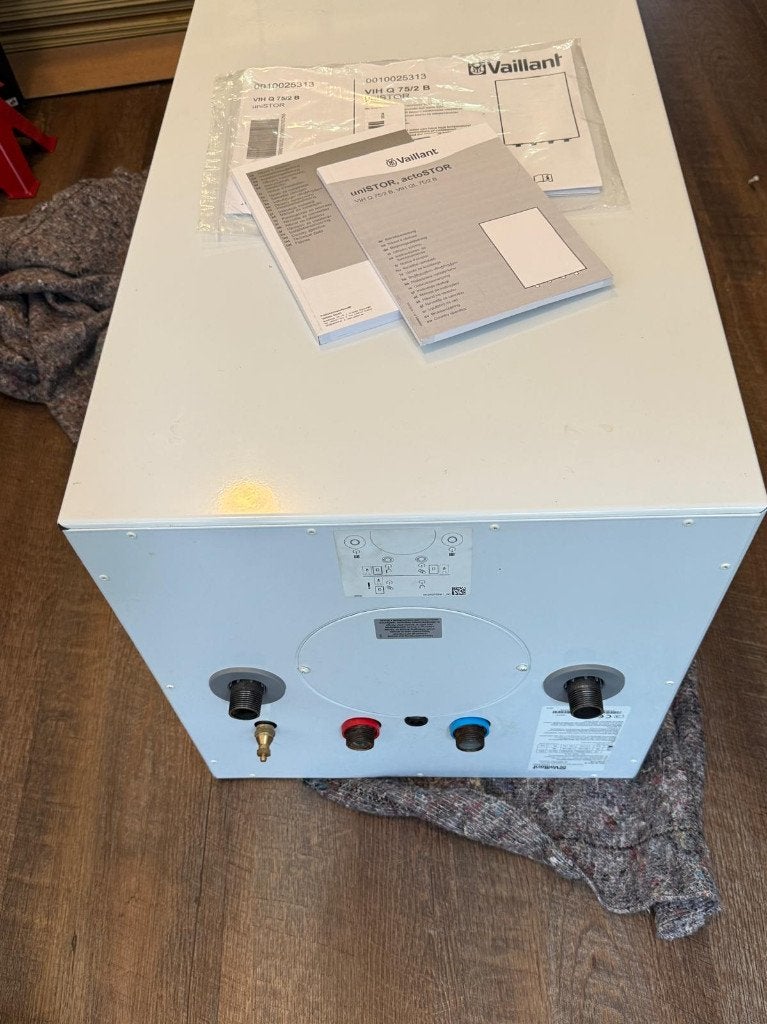 Vaillant uniSTOR VIH Q 75 B Boiler - 6 maanden jong, Doe-het-zelf en Verbouw, Geisers en Boilers, Nieuw, Boiler, Propaan of Butaan