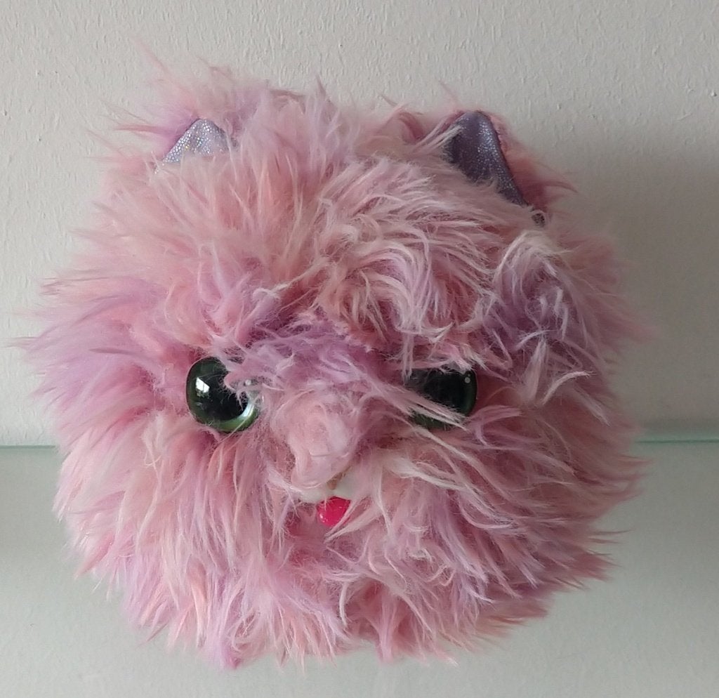 knuffel Fluffy knuffel, interactief, volgnr 21, Gebruikt, Overige merken, Met geluid, Overige typen