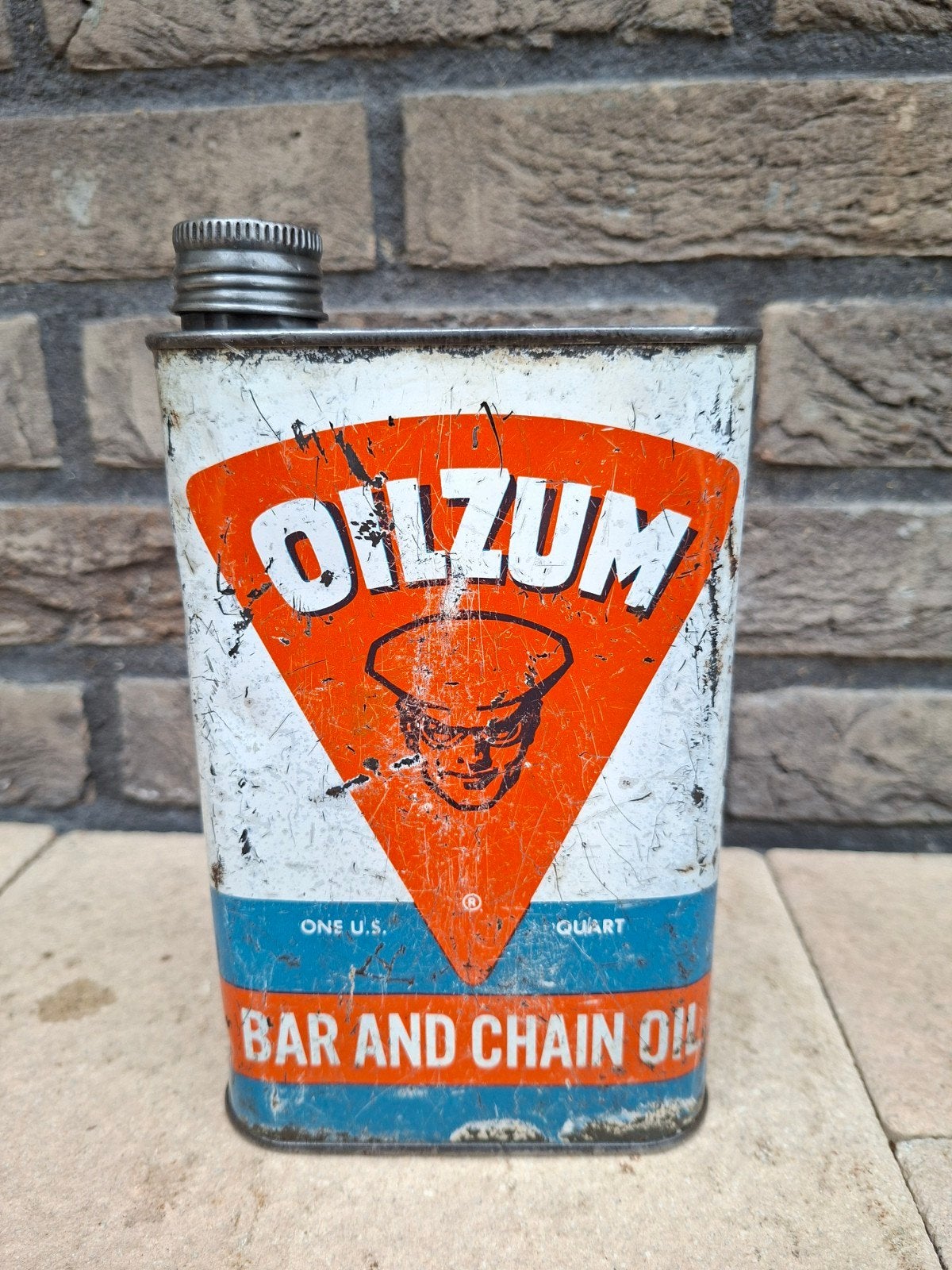 Zeldzaam OILZUM olieblik, Verzamelen, Ophalen of Verzenden, Gebruikt, Overige
