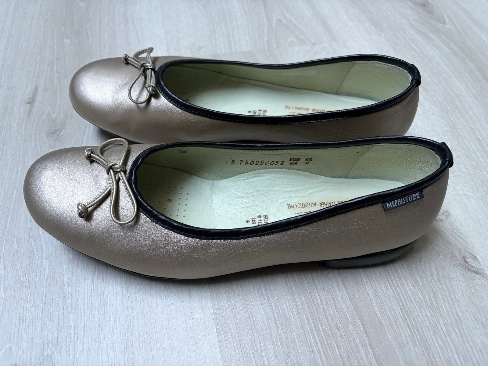 Mephisto Gazelle Ballerina's, maat 40 (6,5), Kleding | Dames, Overige kleuren, Zo goed als nieuw, Ballerina's, Ophalen of Verzenden