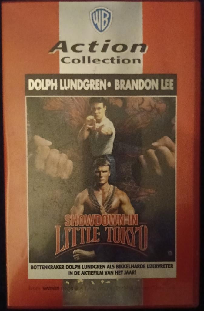 Showdown In Little Tokio vhs, Alle leeftijden, Ophalen of Verzenden, Zo goed als nieuw, Komedie