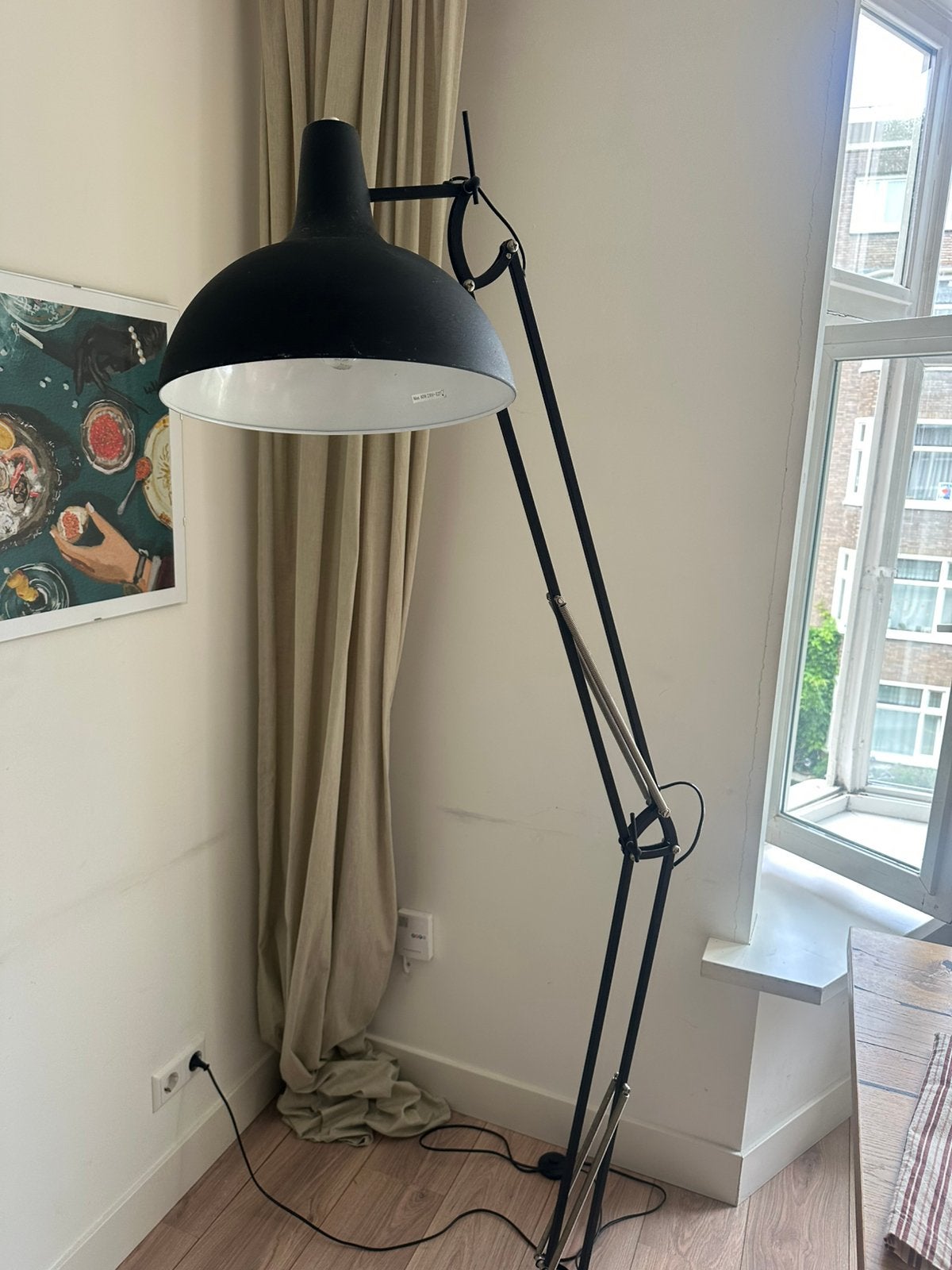 Lamp, Huis en Inrichting, Ophalen, Gebruikt, E27 (groot), Metaal