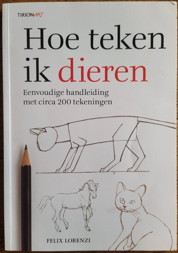 Hoe teken ik dieren?, Ophalen of Verzenden, Zo goed als nieuw, Felix Lorenzi, Overige diersoorten