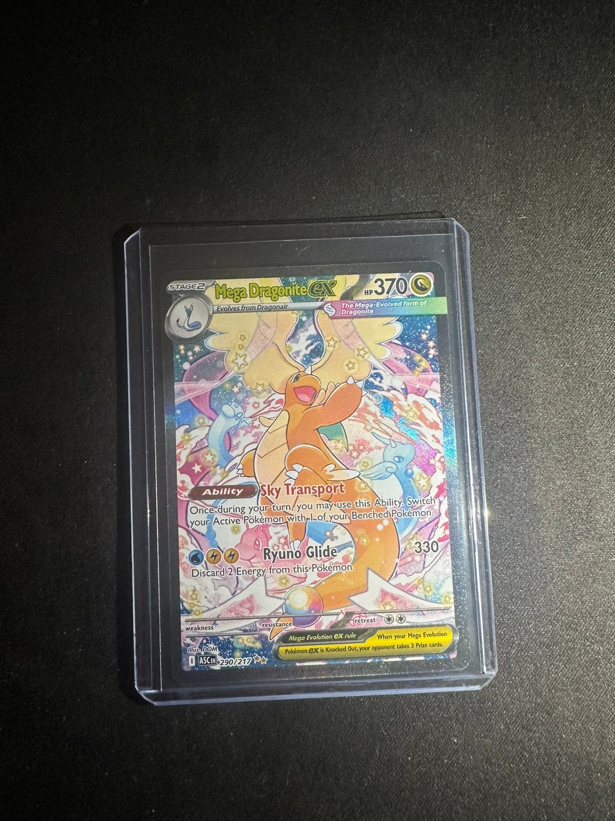 Mega dragonite 290/217, Ophalen of Verzenden, Zo goed als nieuw