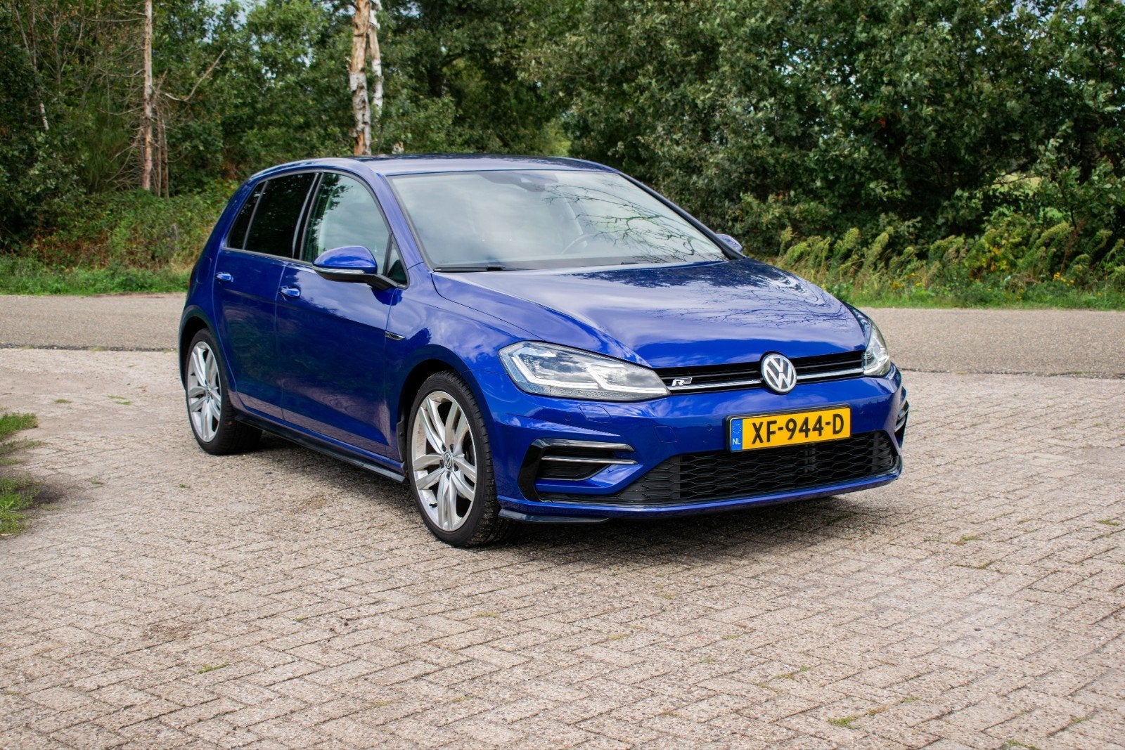 Volkswagen Golf 1.4 TSI 125pk 5D 2018 Blauw, Auto's, Voorwielaandrijving, 125 pk, 4 cilinders, LED verlichting