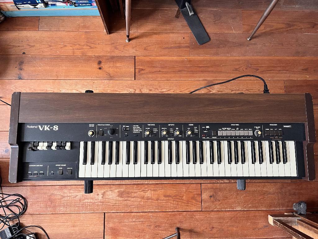 Roland VK-8 drawbar organ + flightcase, Muziek en Instrumenten, Orgels, Gebruikt, Orgel, 1 klavier, Ophalen