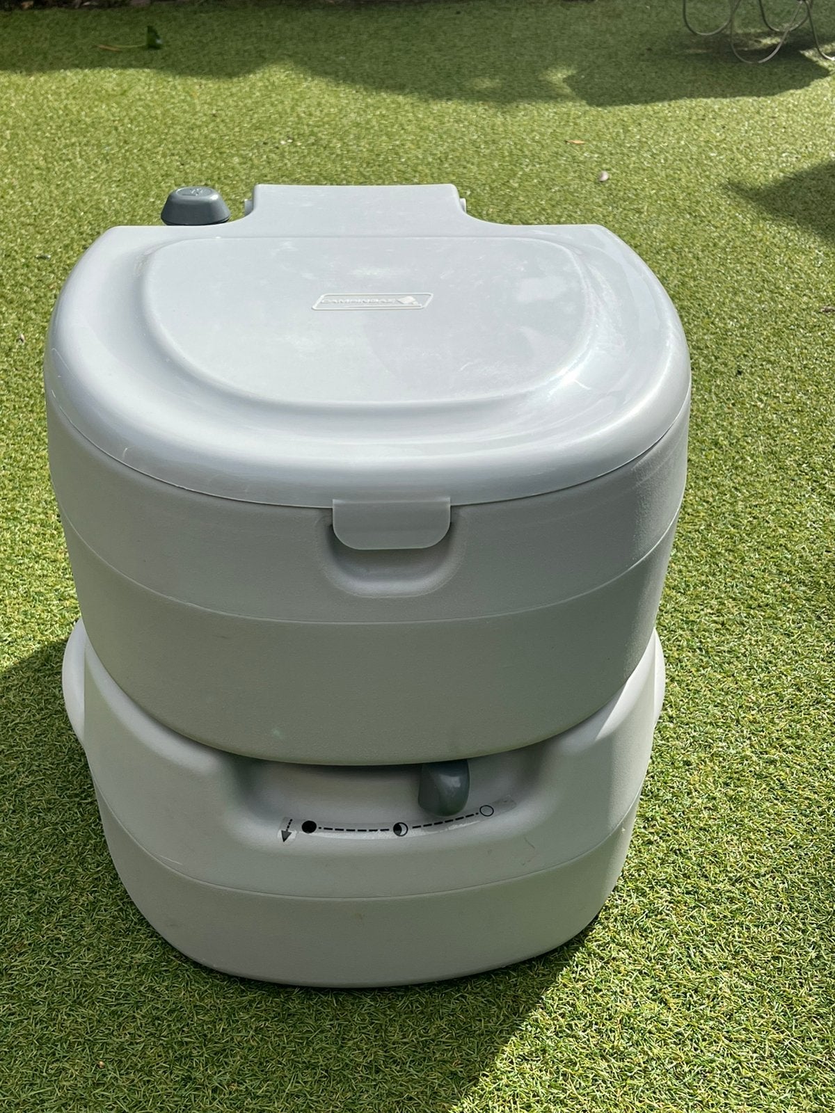 Draagbaar toilet (camperen), Ophalen of Verzenden, Zo goed als nieuw