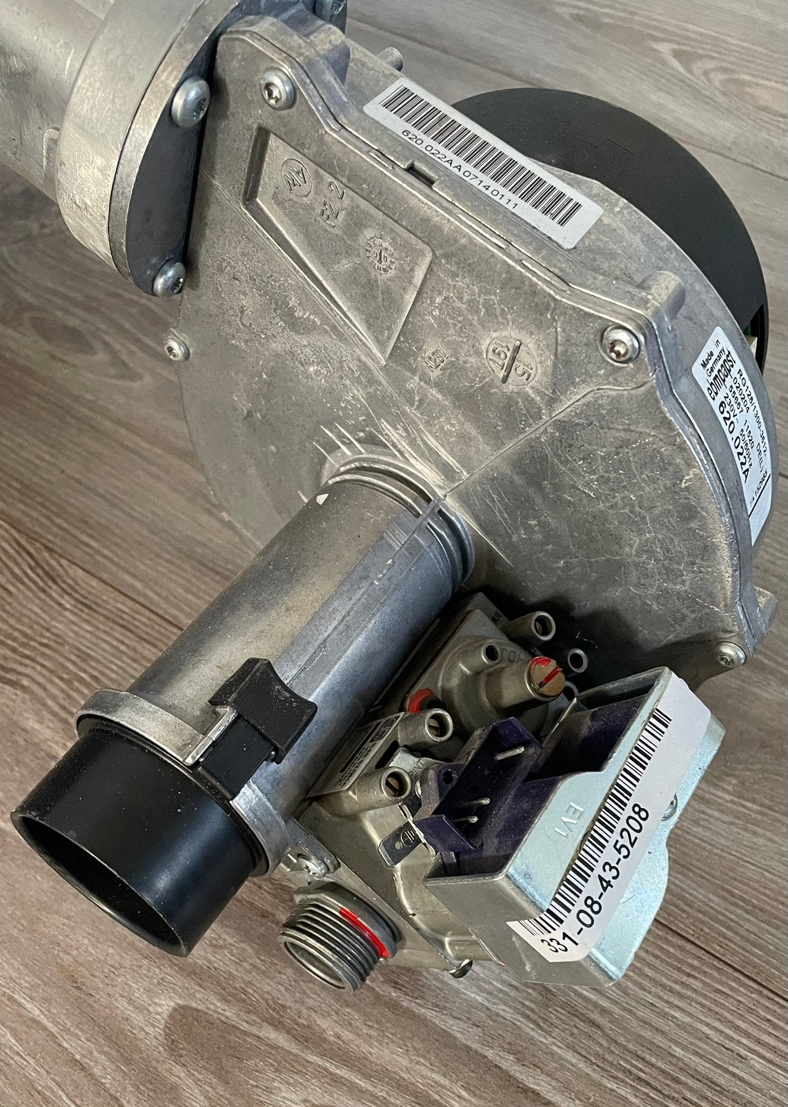 Nefit ventilator, Ophalen of Verzenden, Zo goed als nieuw