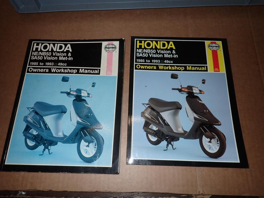 Honda NE50 NB50 SA50 Vision / Met-in Werkplaats Handboek, Verzenden