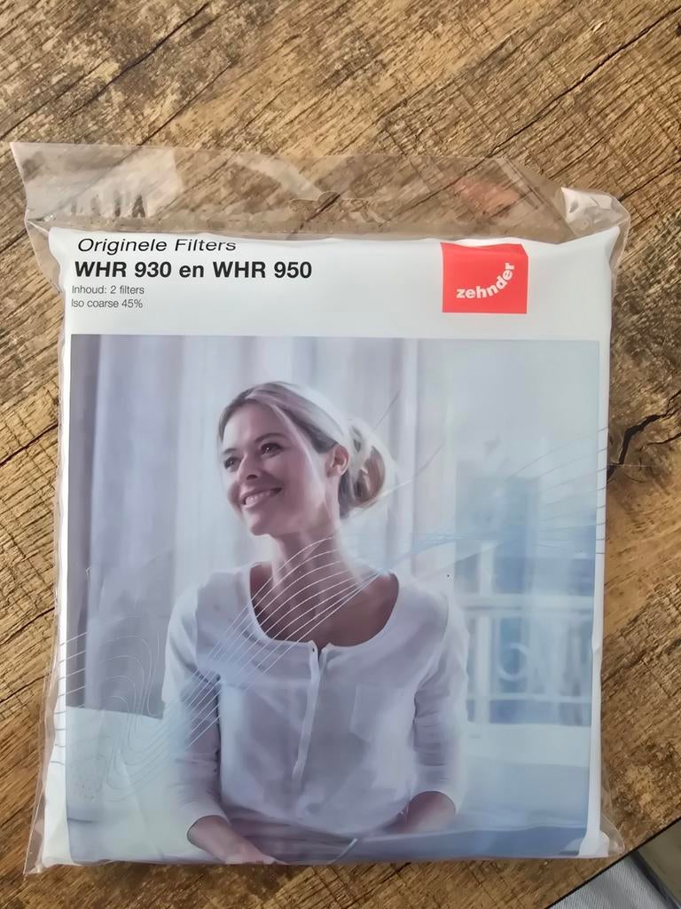 Zehnder Originele Filters WHR 930/950 (2 stuks), Doe-het-zelf en Verbouw, Ventilatie en Afzuiging, Ophalen of Verzenden, Nieuw