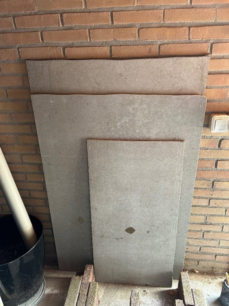 Cementplaten, Overige materialen, Nieuw, Minder dan 5 m², Ophalen