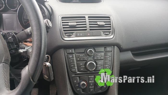 Kontaktslot + Sleutel van een Opel Meriva, Gebruikt, -, -, Opel