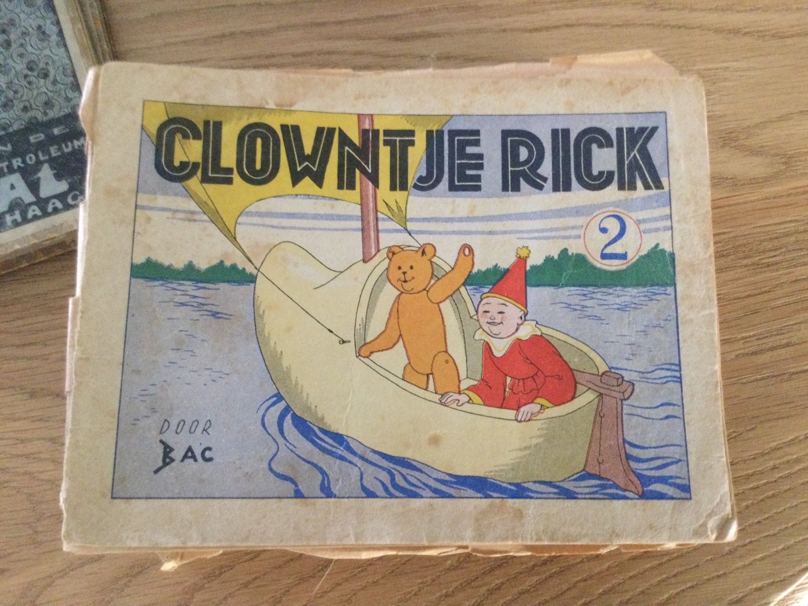 De avonturen van Clowntje Rick, Boeken, Meerdere stripboeken, Ophalen of Verzenden, Gelezen, H. H. Backer