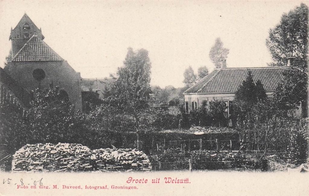 703-152-009 Groete uit Welsum, Verzenden, Voor 1920, Overijssel