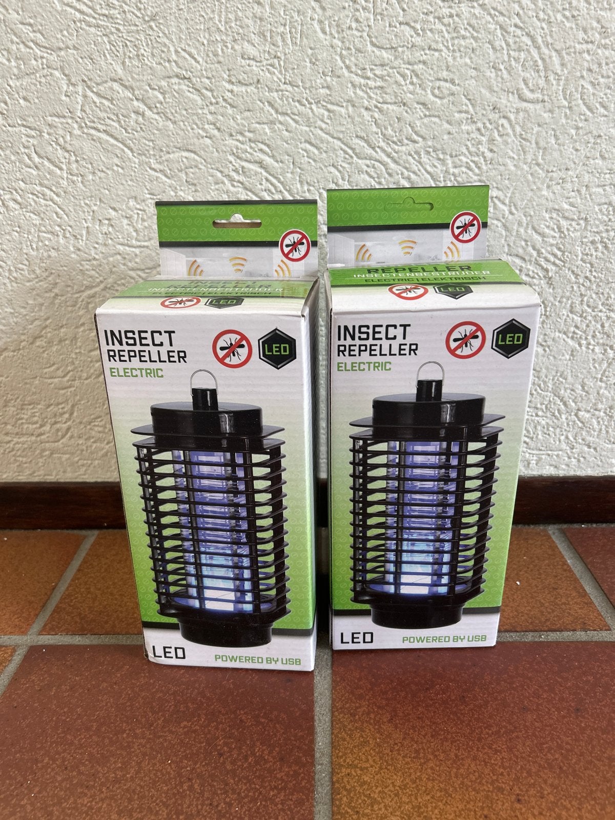 Elektrische insectenverjager met LED en USB-voeding, Ophalen of Verzenden, Nieuw