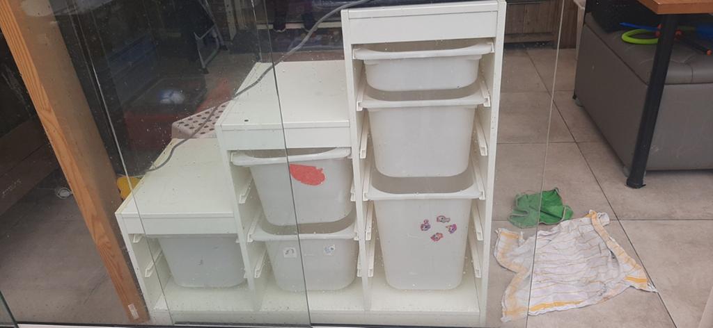IKEA Trofast kast met opbergbakken, Ophalen, Gebruikt, Kast