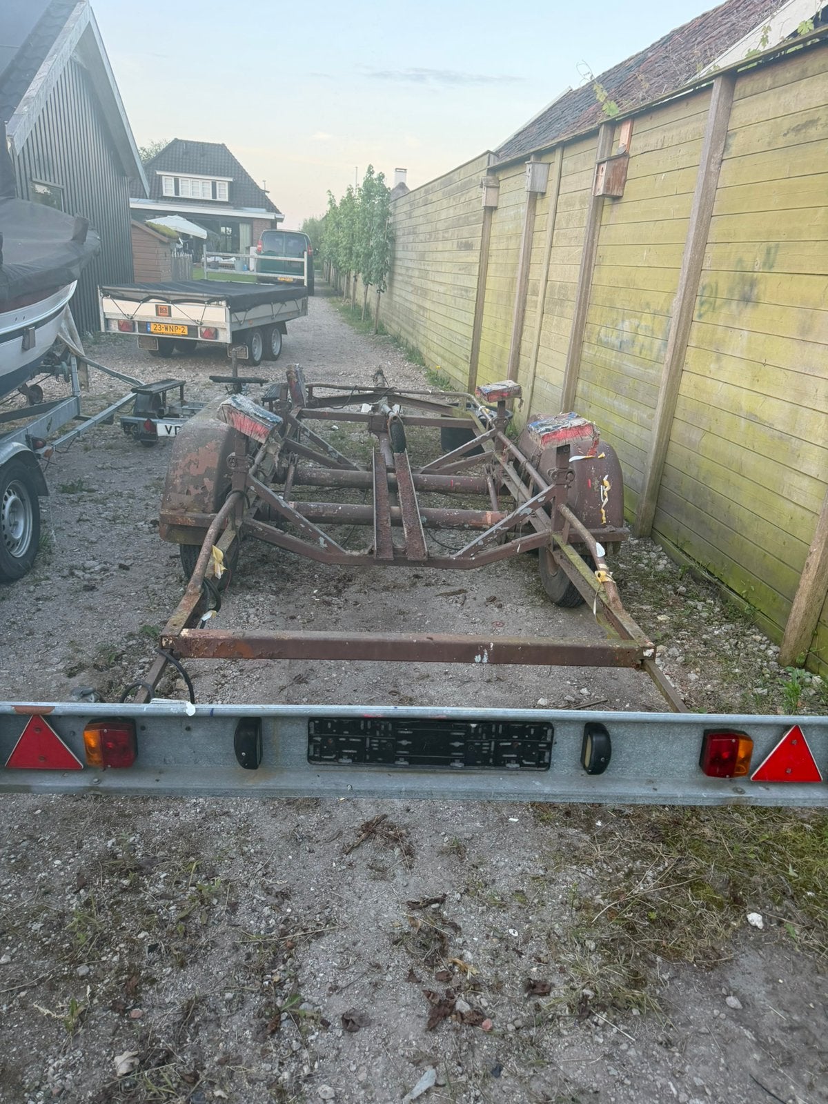 Stallingstrailer, Ophalen, Gebruikt, Overige typen