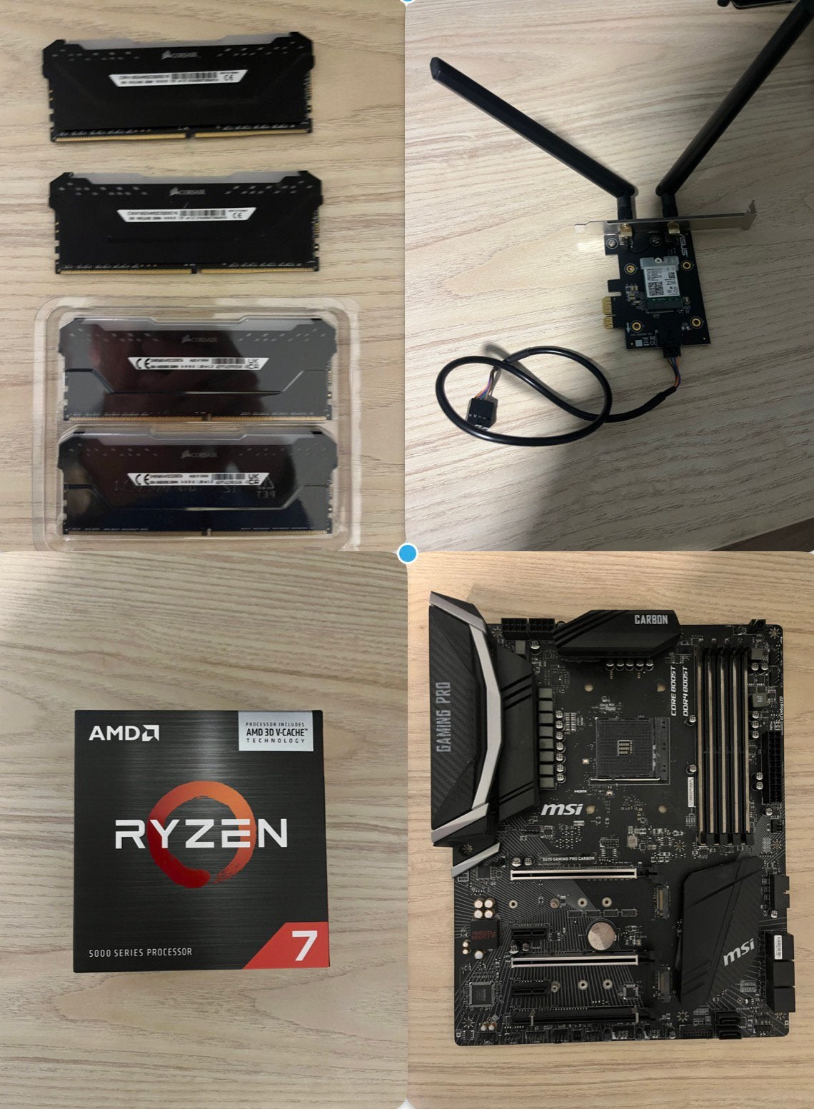 AM4 PC upgrade kit | 5700X3D - 32GB 3200MHz - MSI X470, Computers en Software, Ophalen, Zo goed als nieuw, 8-core, 4 Ghz of meer