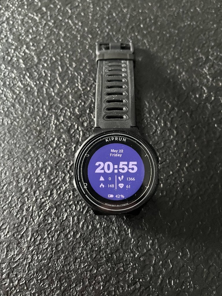 Kiprun Coros 500 sporthorloge / smartwatch, Coros, Gebruikt, Zwart, Ophalen of Verzenden