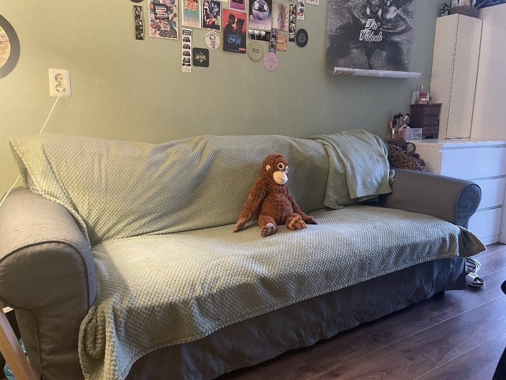 Grey Ikea Sofa, Ophalen, Overige materialen, English arm roll, Minder dan 75 cm