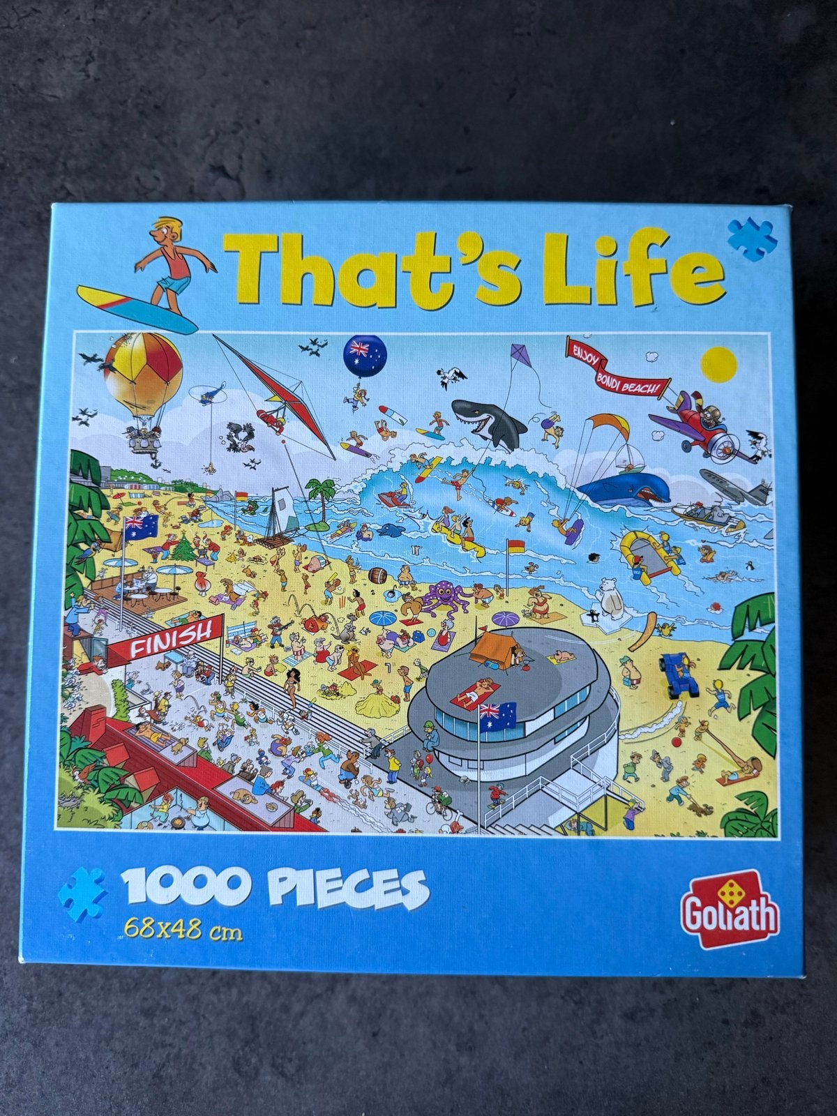 Puzzel That's Life - 1000 stukjes van Goliath, Ophalen, 500 t/m 1500 stukjes, Gebruikt, Legpuzzel