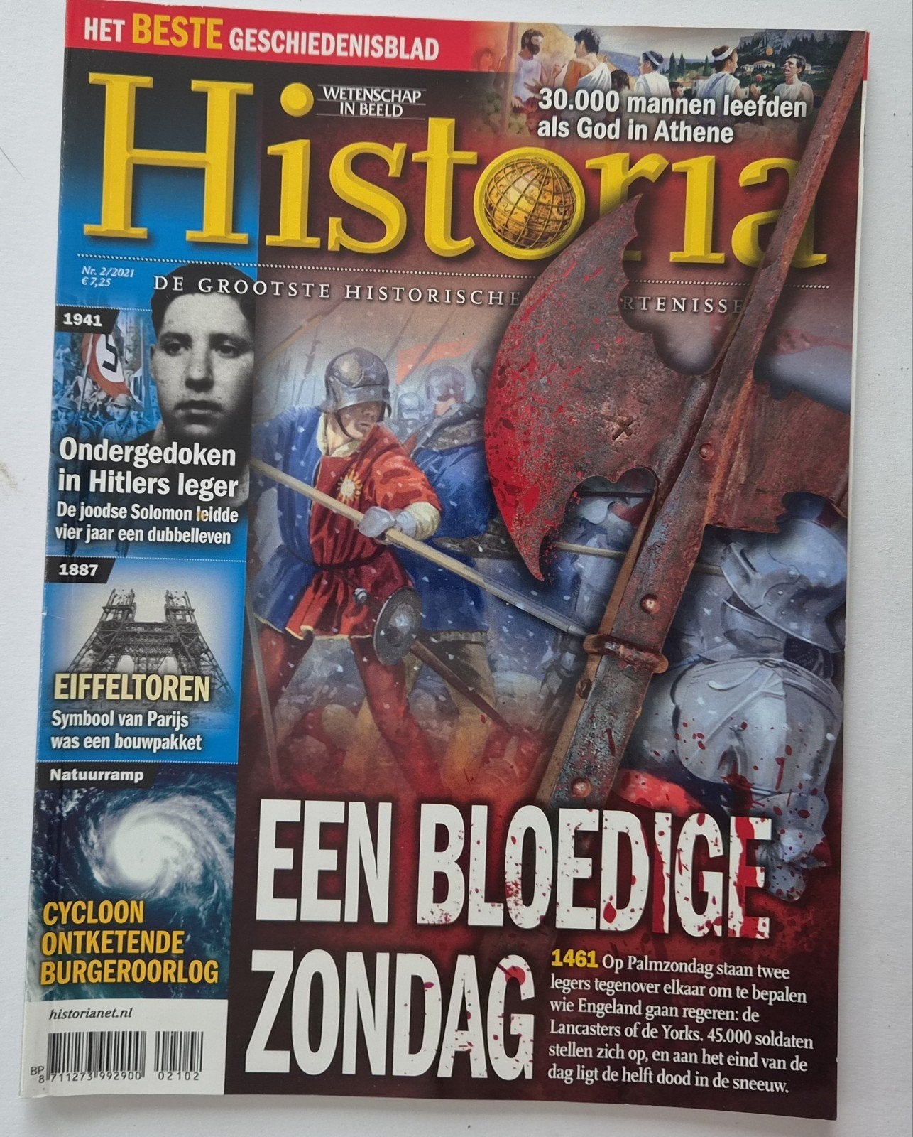 Historia Magazine Nr. 2/2021 - Een Bloedige Zondag, Ophalen of Verzenden, Zo goed als nieuw, Overige typen