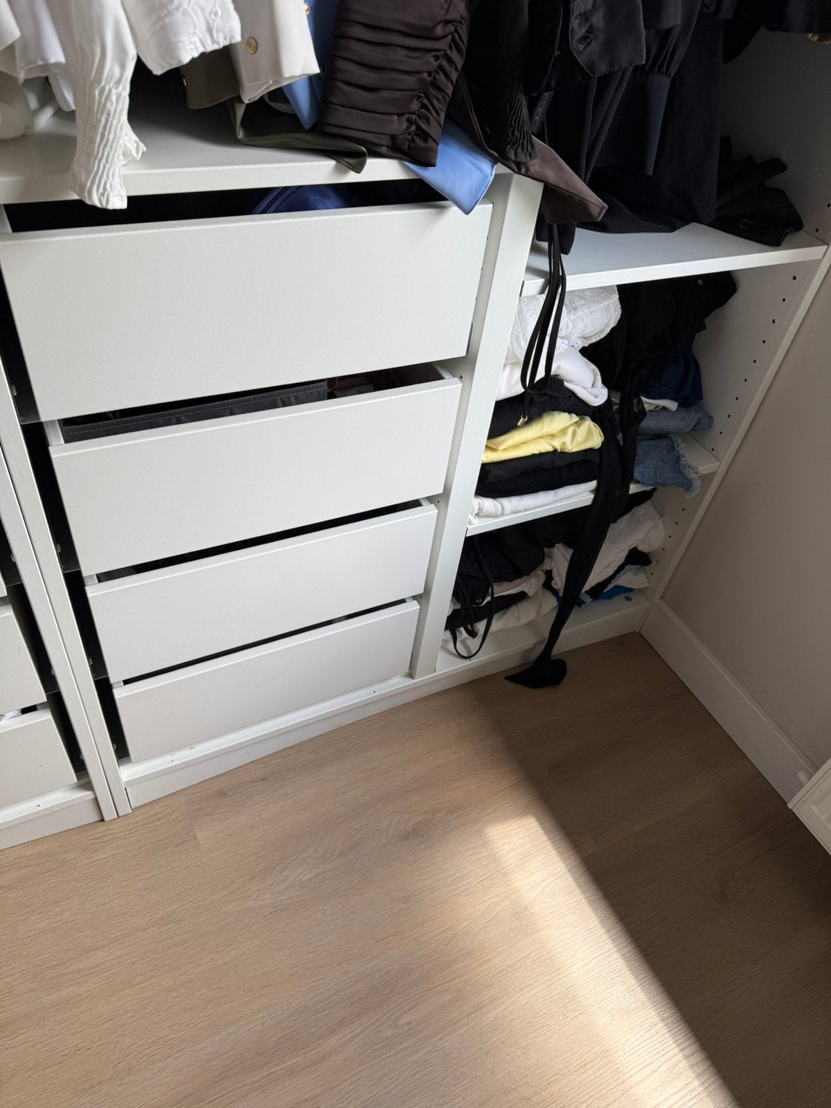 Ikea pax kleding kast inrichting, Huis en Inrichting, Kasten | Kledingkasten, Ophalen, 200 cm of meer, 50 tot 100 cm, Zo goed als nieuw